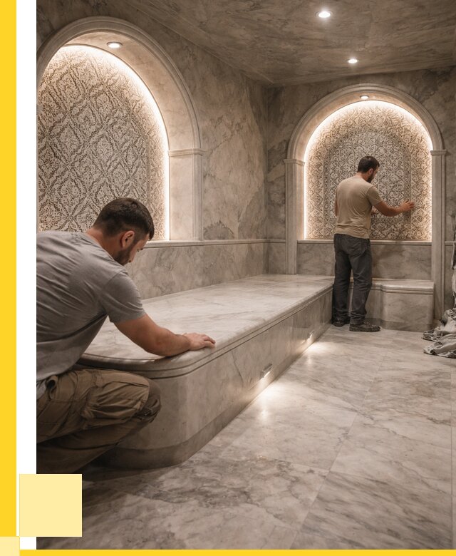 Турецкие бани под ключ в Кинели от 254700 р. | ЭриданКнл