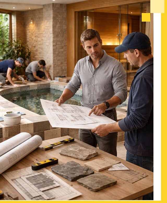 Проектирование SPA зон под ключ в Кинели с инженерией